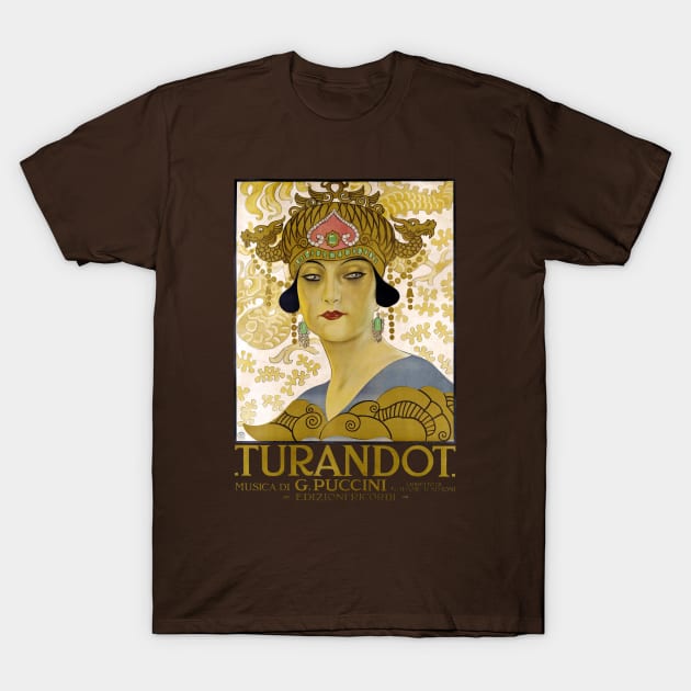 Turandot poster T-Shirt by UndiscoveredWonders